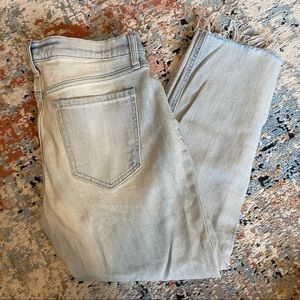Old Navy distressed boyfriend jeans